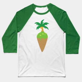 Ice-cream Island Baseball T-Shirt